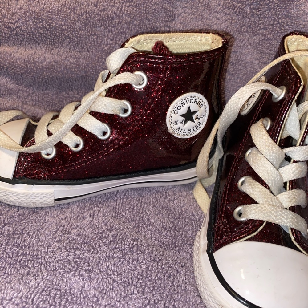 Toddler hi-top converse